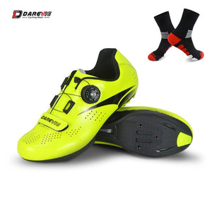 Darevie 2019 Road Cycling Shoes Bicycle Shoes Breathable Racing Cycle Shoes Mens Women Cycling Shoes Sale Bike Shoes LOOK SPD-SL