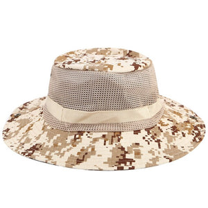 Summer Men Bucket Boonie Hats Multicam Tactical Airsoft Sniper Camouflage Nepalese Cap SWAT Army American Military Accessories