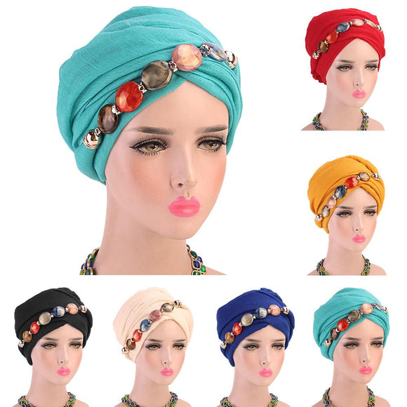 Women Pendant Jewelry Necklace Scarf Hijab Collar Scarves Wrap Ethnic Muslim Turban Long Scarf Islamic Bandanas Headscarf New