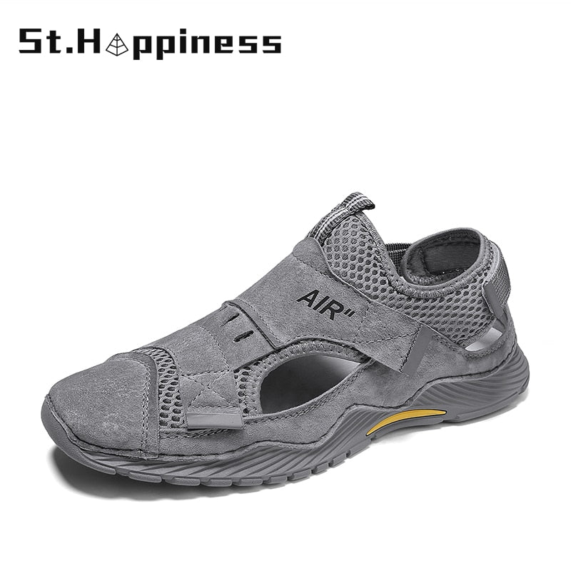 2022 New Summer Handmade Mesh Sneakers Casual Breathable Men Shoes Outdoor
